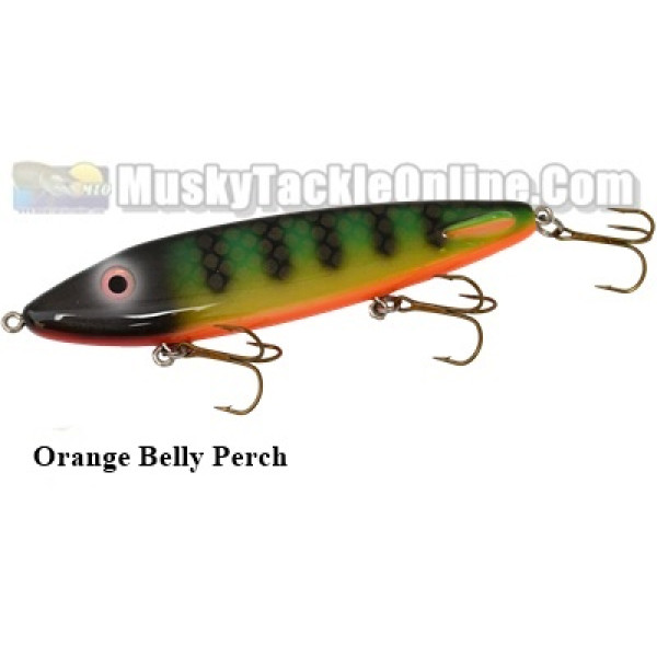 オールドルアー ヘドン マスキー サーフッサー Musky Surfusser Heddon Musky Surfusser Lure - Fin & Flame